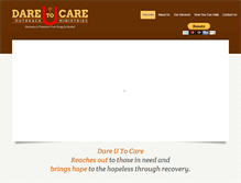 Tablet Screenshot of dareutocare.org